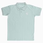 Boys' Half Sleeves T-Shirt, Light Green, small
