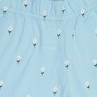 Girls' Pyjama , हल्का नीला, small image number null