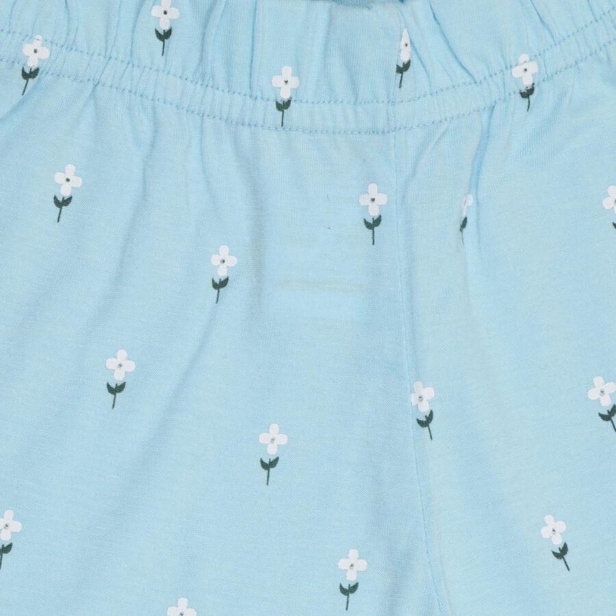 Girls' Pyjama , हल्का नीला, large image number null