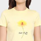 Ladies'  Crop  Top, Yellow, small