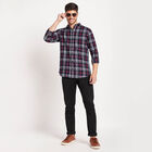 Cotton Checks Casual Shirt, Red, small image number null