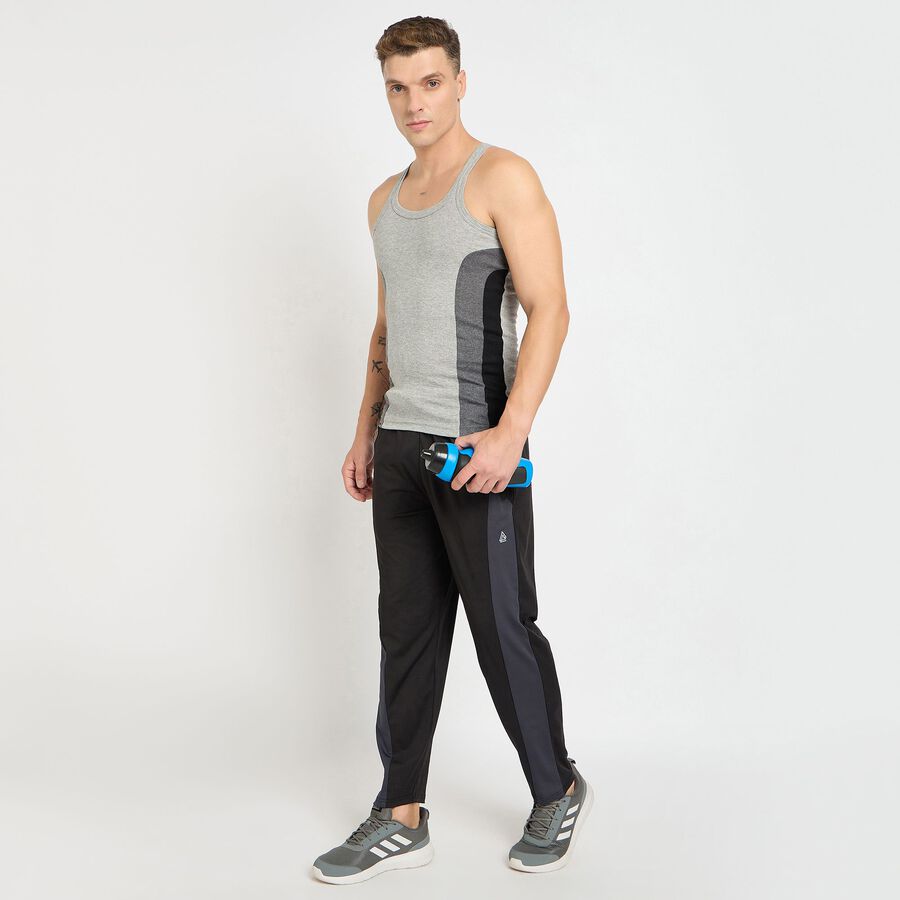 Men's Gym T-Shirt, Melange Light Grey, large image number null