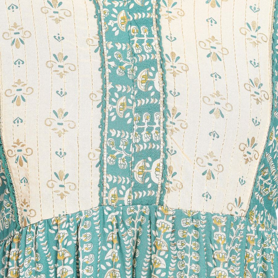 Ladies' Kurta Pyjama Set, टील ब्लू, large image number null
