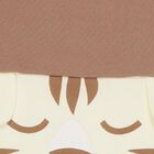 Infants Cream and Brown Round Neck Casual Sweatshirt, गहरा पीला, small image number null