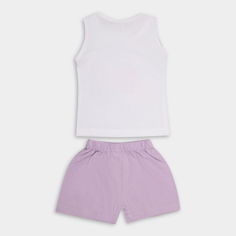 Infants' 100% Cotton Short Set , लाइलेक, large