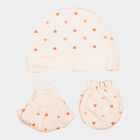 Infants Cotton Baby Gift Set, Peach, small image number null