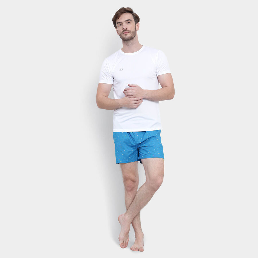 Cotton Boxers, Dark Blue, large image number null