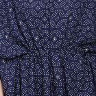 All Over Print Full Length Nighty, Navy Blue, small image number null