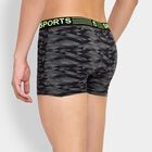 Men's 100% Cotton Trunks, Black, small image number null