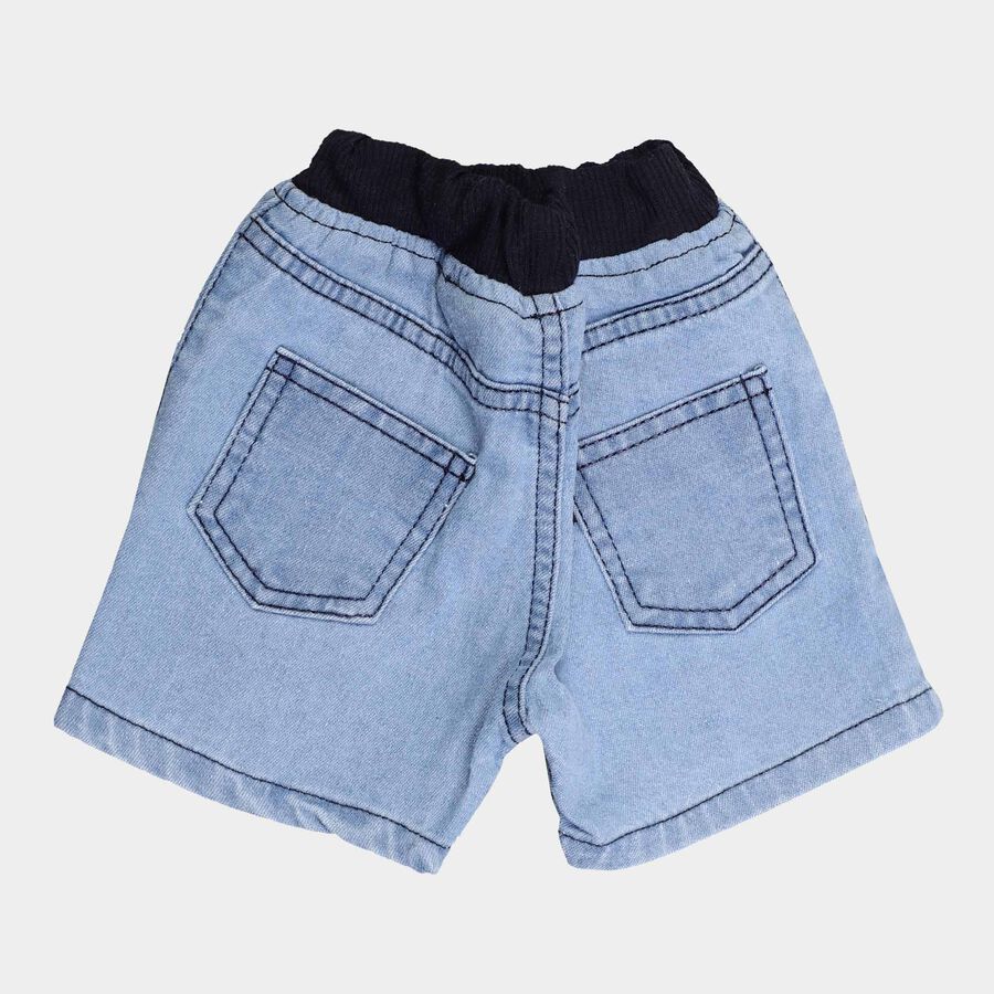 Infants Regular Half Pant, Light Blue, large image number null