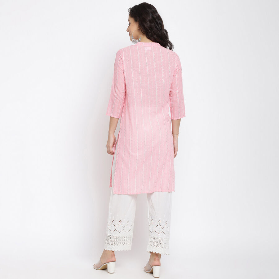 Cotton Printed Kurta, Coral, large image number null