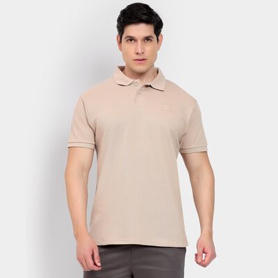 Men's Collared Half Sleeves T-Shirt
