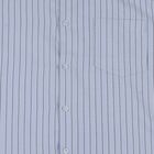 Men's Midnight Blue Spread Collar Formal Shirt, Mid Blue, small