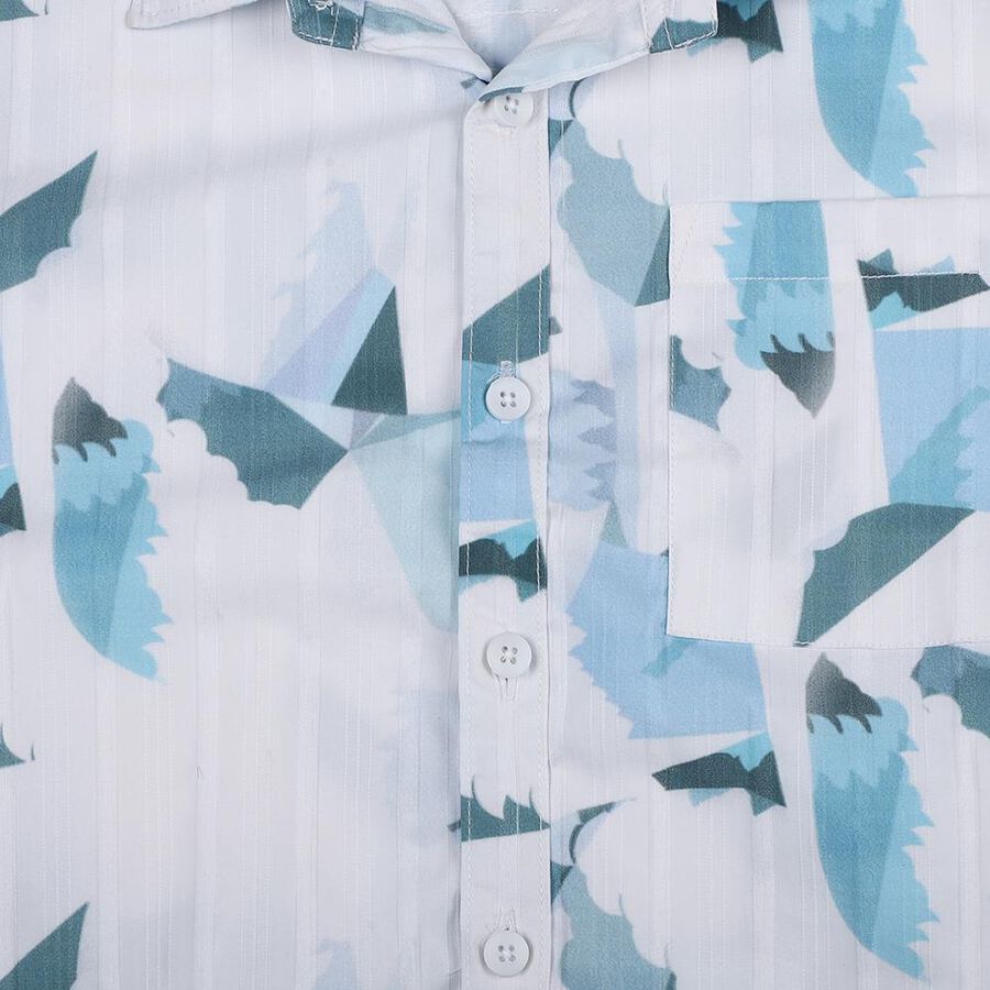 Boys' Casual Shirt, सफ़ेद, large