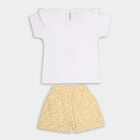 Infants' 100% Cotton Short Set , Yellow, small image number null