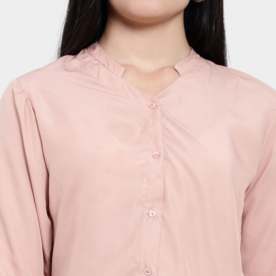 Solid Shirt, Pink, large image number null