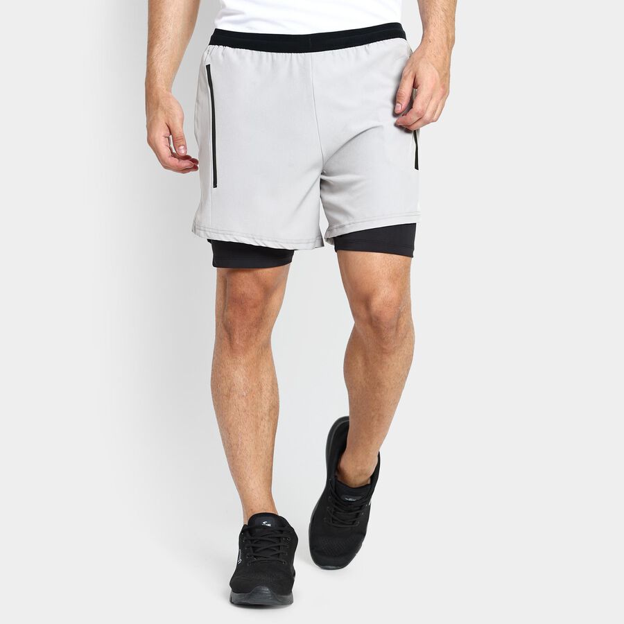 Men's Shorts , हल्का ग्रे, large image number null