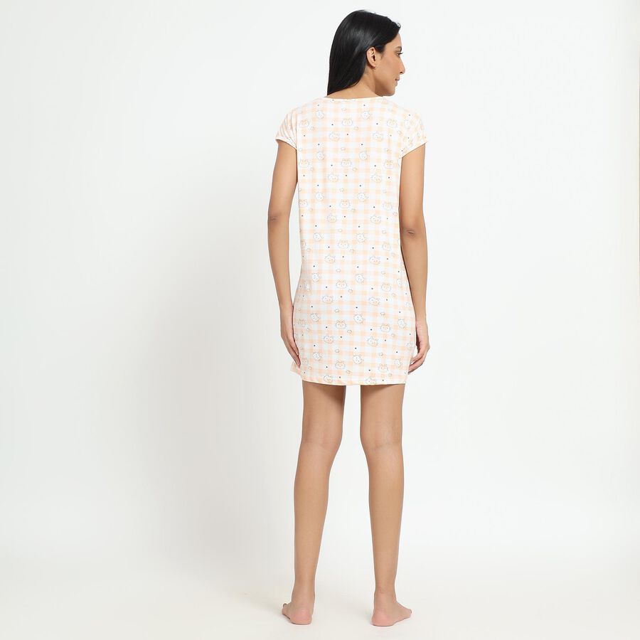 Ladies' Nighty, Peach, large image number null