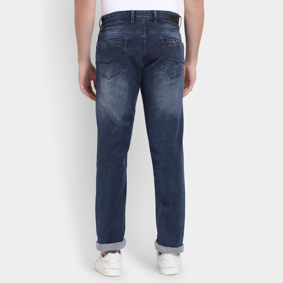 Men's Slim Fit Jeans , Dark Blue, large image number null