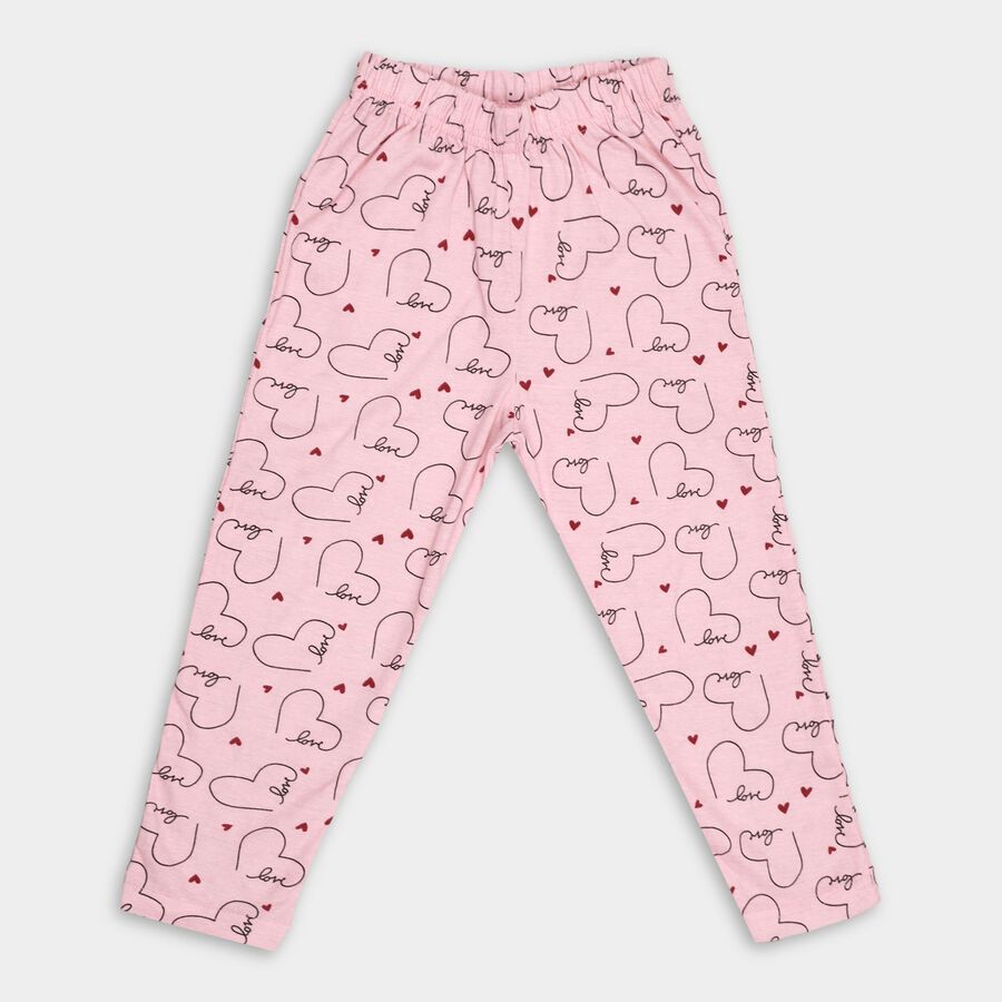 Girl's Pyjama, Light Pink, large image number null