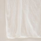 Women's Soft Ivory White Cotton Plain Dupatta, सफ़ेद, small image number null