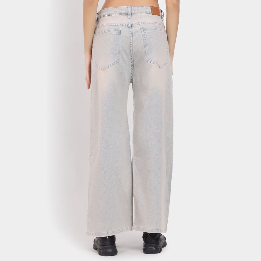 Ladies' Jeans , मध्यम नीला, large image number null