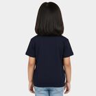 Girls' T-Shirt, Navy Blue, small