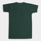 Boys' Half Sleeves T-Shirt, Dark Green, small image number null