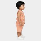 Infants' Short Set, Peach, small