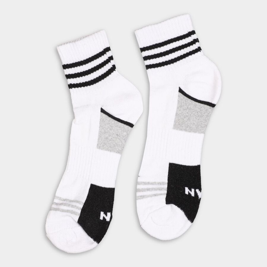 Men's Socks (Pack of 3), Navy Blue, large image number null