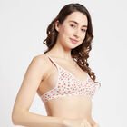 Printed Bra, Pink, small image number null