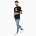 Boys' Half Sleeves T-Shirt, Navy Blue, small image number null
