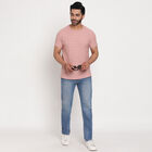 Round Neck T-Shirt, Light Pink, small image number null