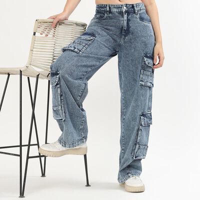 Ladies' 100% Cotton Jeans