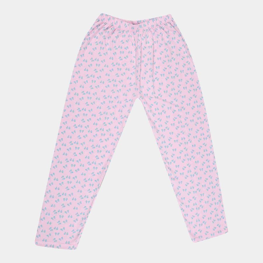 Printed Pyjama, Pink, large image number null