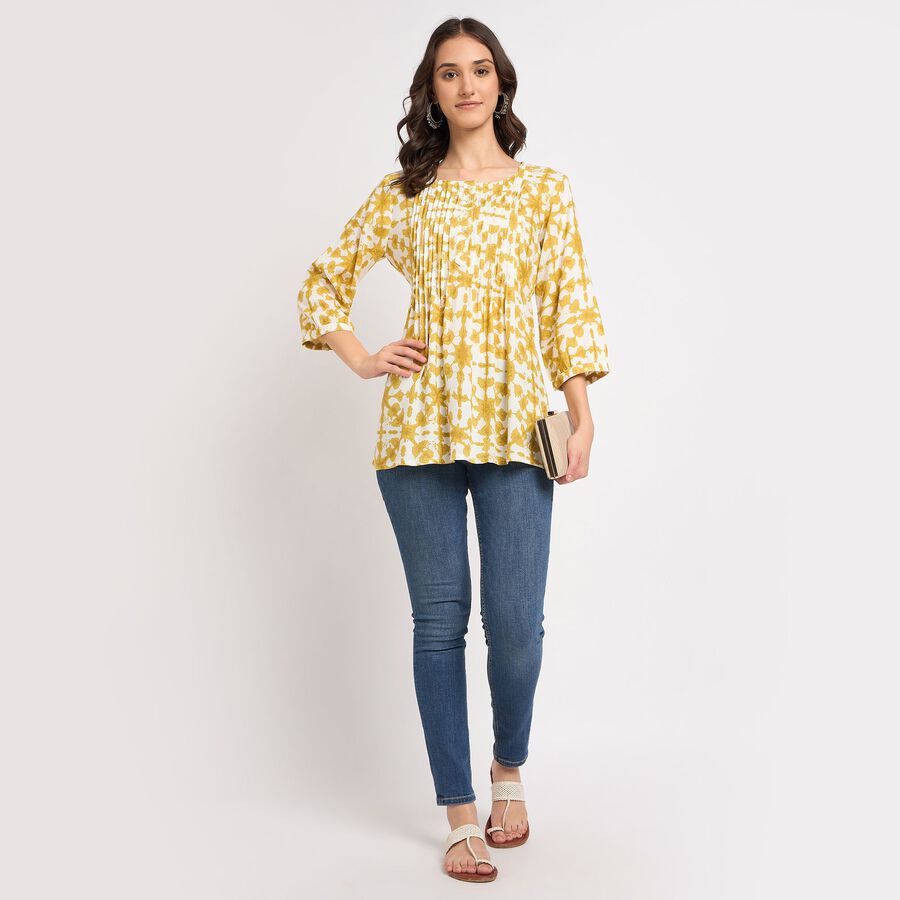 Ladies' Kurta, Mustard, large image number null