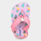 Girls' Thong Slipper, Purple, small image number null