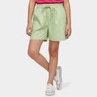 Girls' Shorts, Light Green, small
