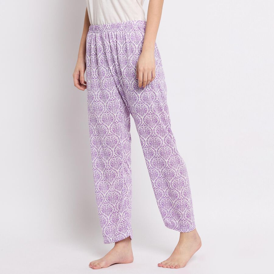Ladies' Pyjama , बैंगनी, large image number null
