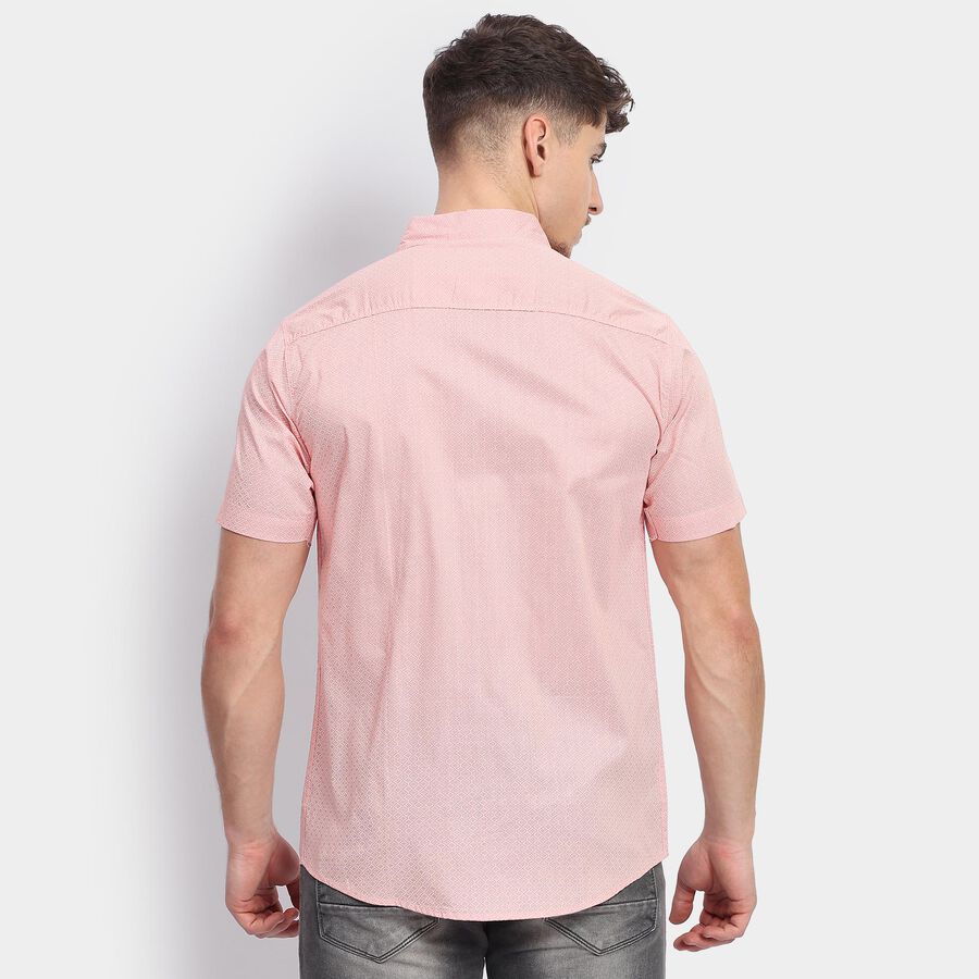 Men's 100% Cotton Casual Shirt, Pink, large image number null