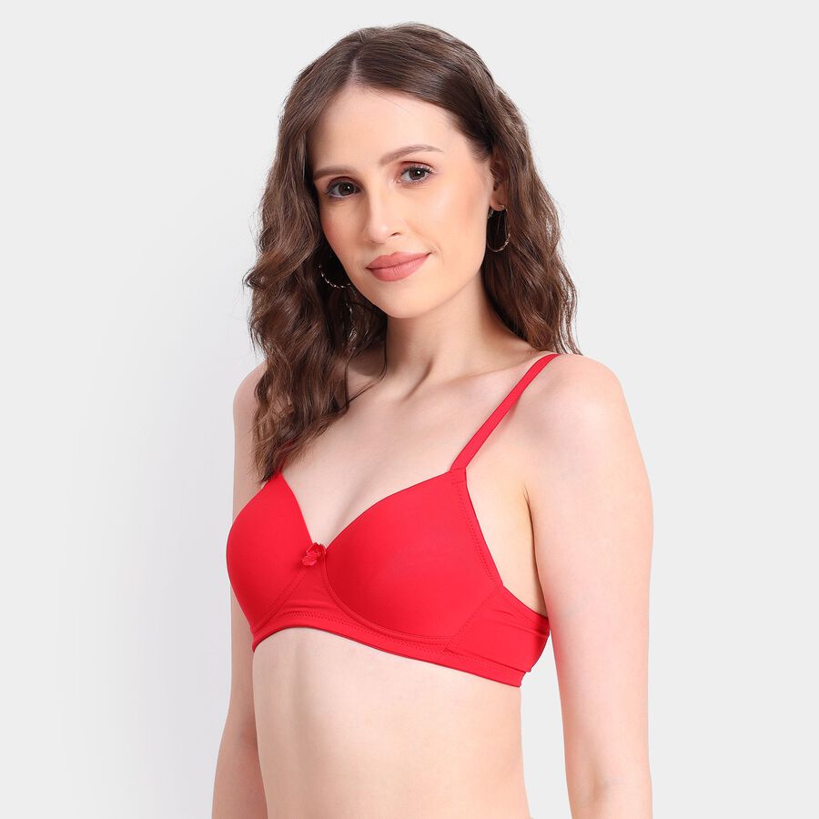 Ladies' Bra, लाल, large image number null