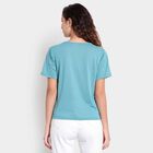 Round Neck T-Shirt, Aqua, small image number null