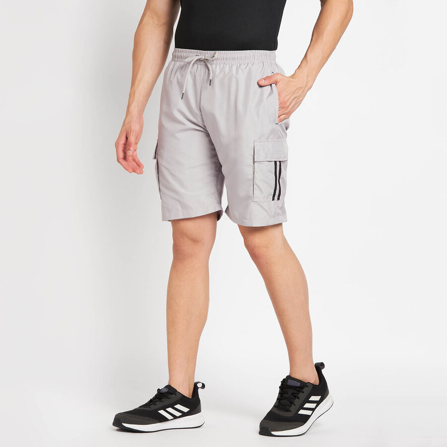 Cut & Sew Bermuda, Light Grey, large image number null