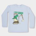 Boys' T-Shirt , हल्का नीला, small image number null
