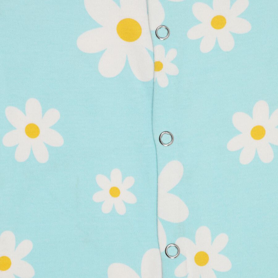 Infants' 100% Cotton Bodysuit , हल्का नीला, large image number null