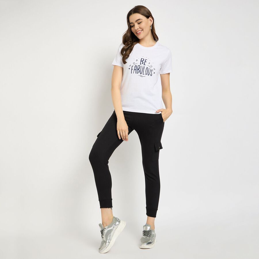 Ladies' Track Pants, Black, large image number null