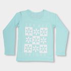Girls' Top , Aqua, small image number null