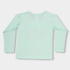 Girls' Top , हल्का हरा, small image number null