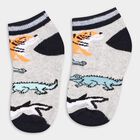 Boy's Socks (Pack of 2), Light Grey, small