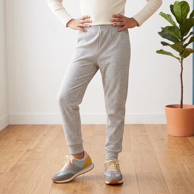 Girls Grey Long Johns Thermal